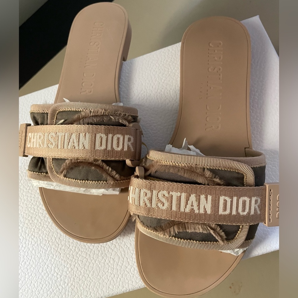 Dior Tan Sandals